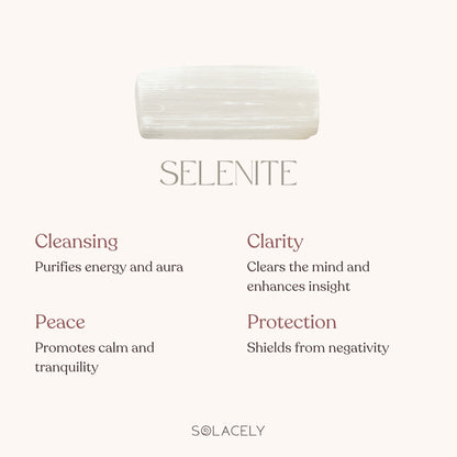 Selenite Raw Stones with spiritual benefits