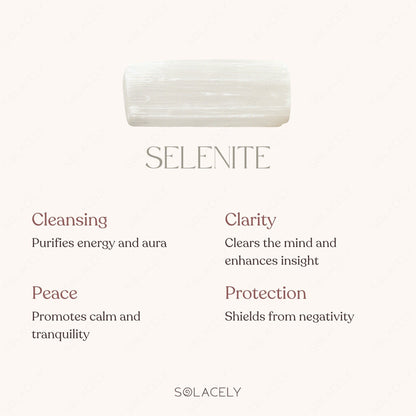 Subtle Glow Selenite Bracelet