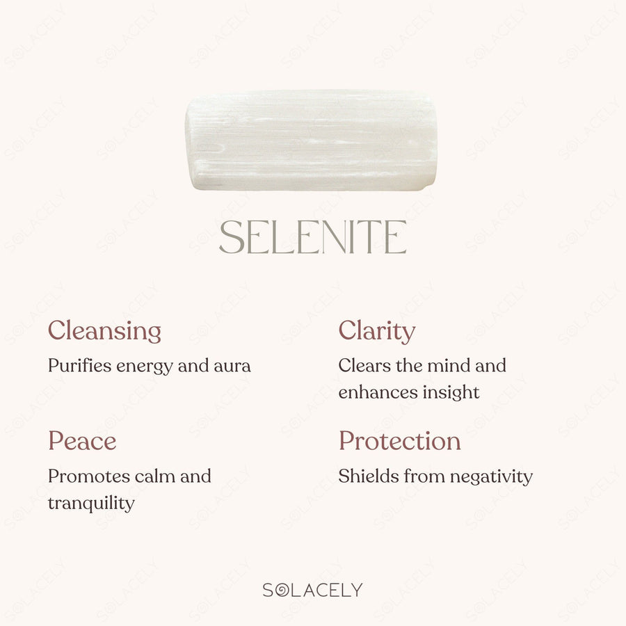 Subtle Glow Selenite Bracelet