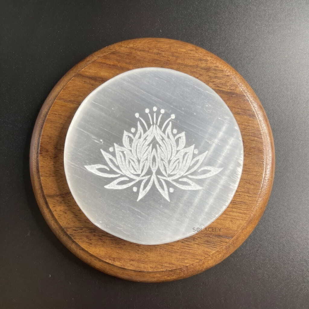 Selenite Charging Plate