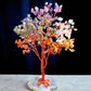 Seven Chakra Crystal Tree With Agate Base