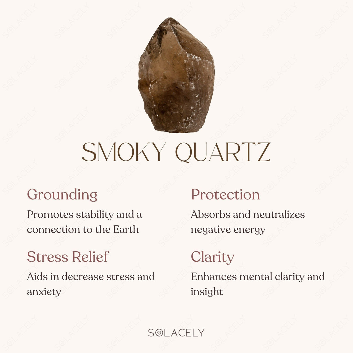 smoke quartz crystal properties - Solacely