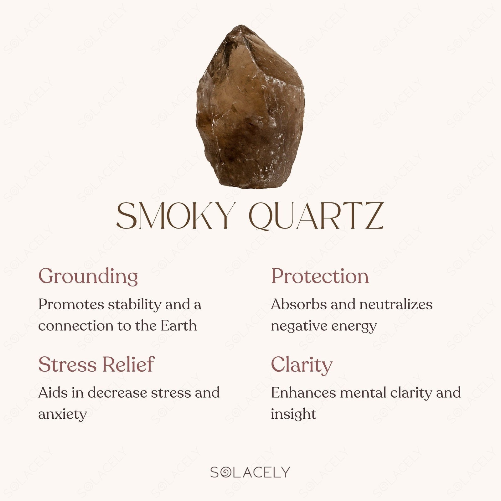 smoke quartz crystal properties - Solacely