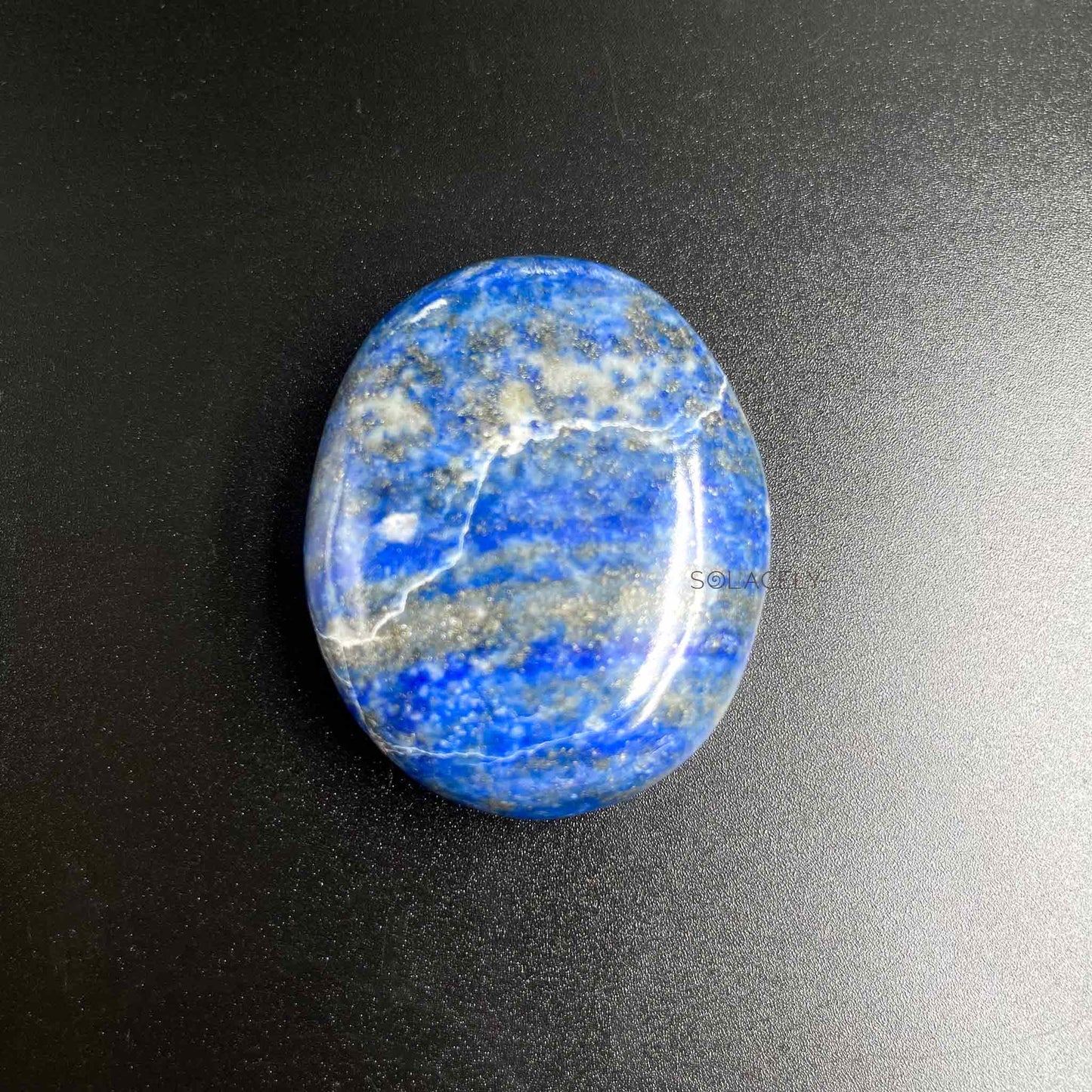 smooth lapis lazuli stone