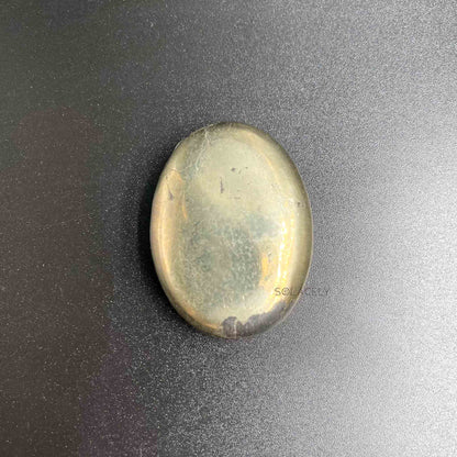 smooth pyrite crystal