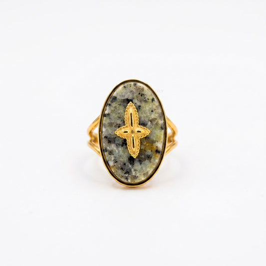 North Star African Turquoise Signet Ring