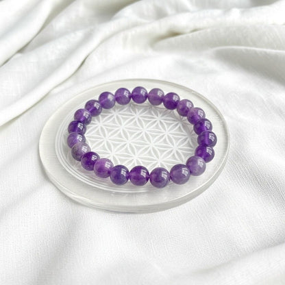 Crystal Bracelet With Selenite Plate | Ideal for Gifting