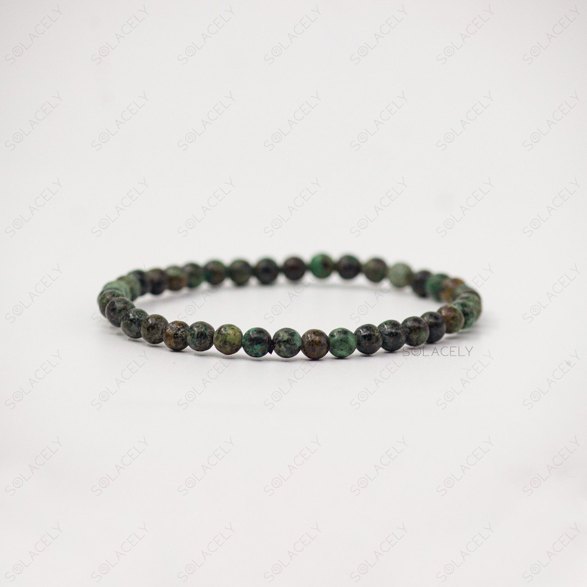 Spiritual african turquoise healing bracelet