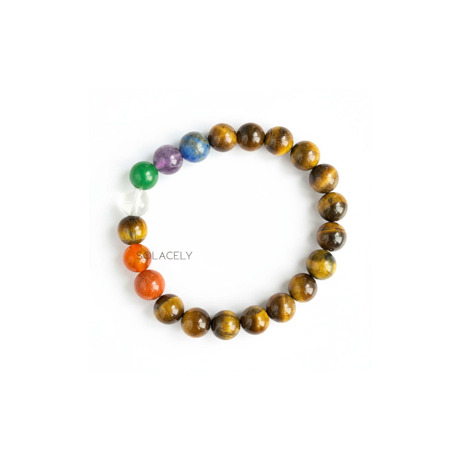 Spiritual healing tigers eye bracelet