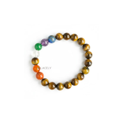 Spiritual healing tigers eye bracelet