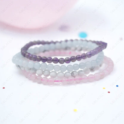 stackable bracelet set for good vibes