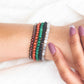 stackable scorpio crystal bracelet set