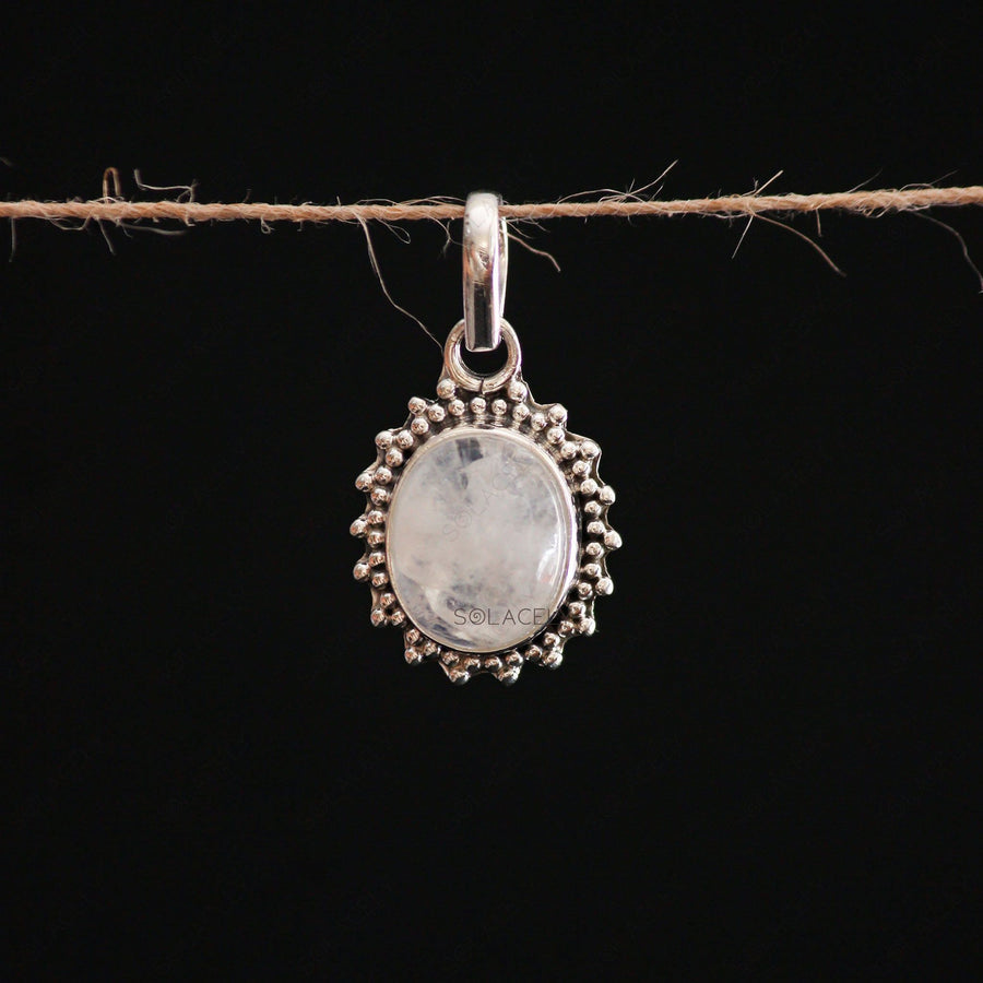 sterling silver moonstone