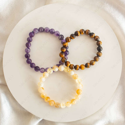 study and success bracelet set 8mm