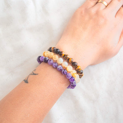 8mm bead study bracelet sets