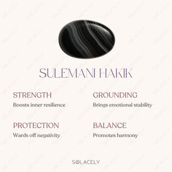 Sulemani Hakik Bracelet 3-4mm Beads