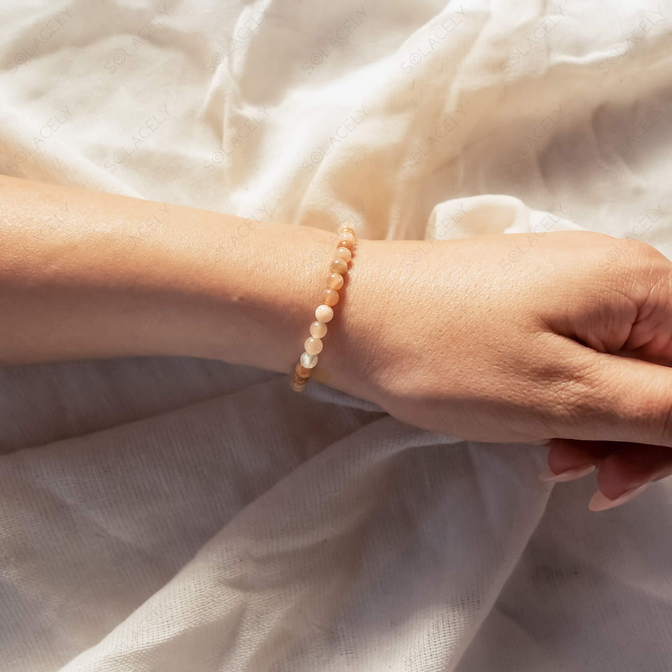 sunstone bracelet