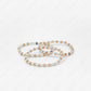 sunstone with moonstone bracelet