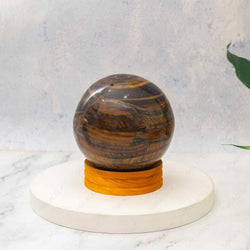 tiger eye sphere
