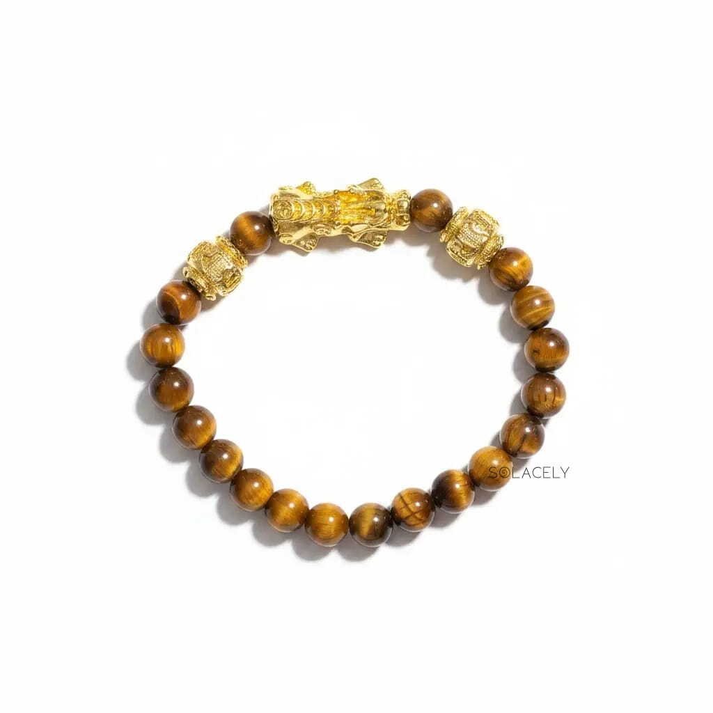 Tiger eyes pixiu bracelet