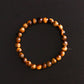 Tiger's Eye Faceted Crystal Bracelet - 6mm Beads