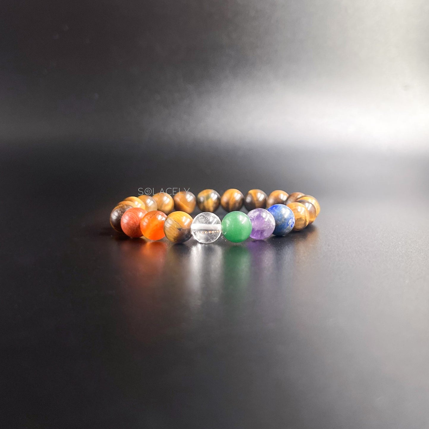 Tigers eye chakra energy bracelet