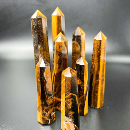 Tiger's Eye Crystal Tower