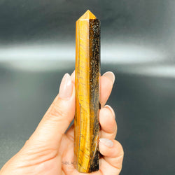 Tiger's Eye Crystal Wand/Tower