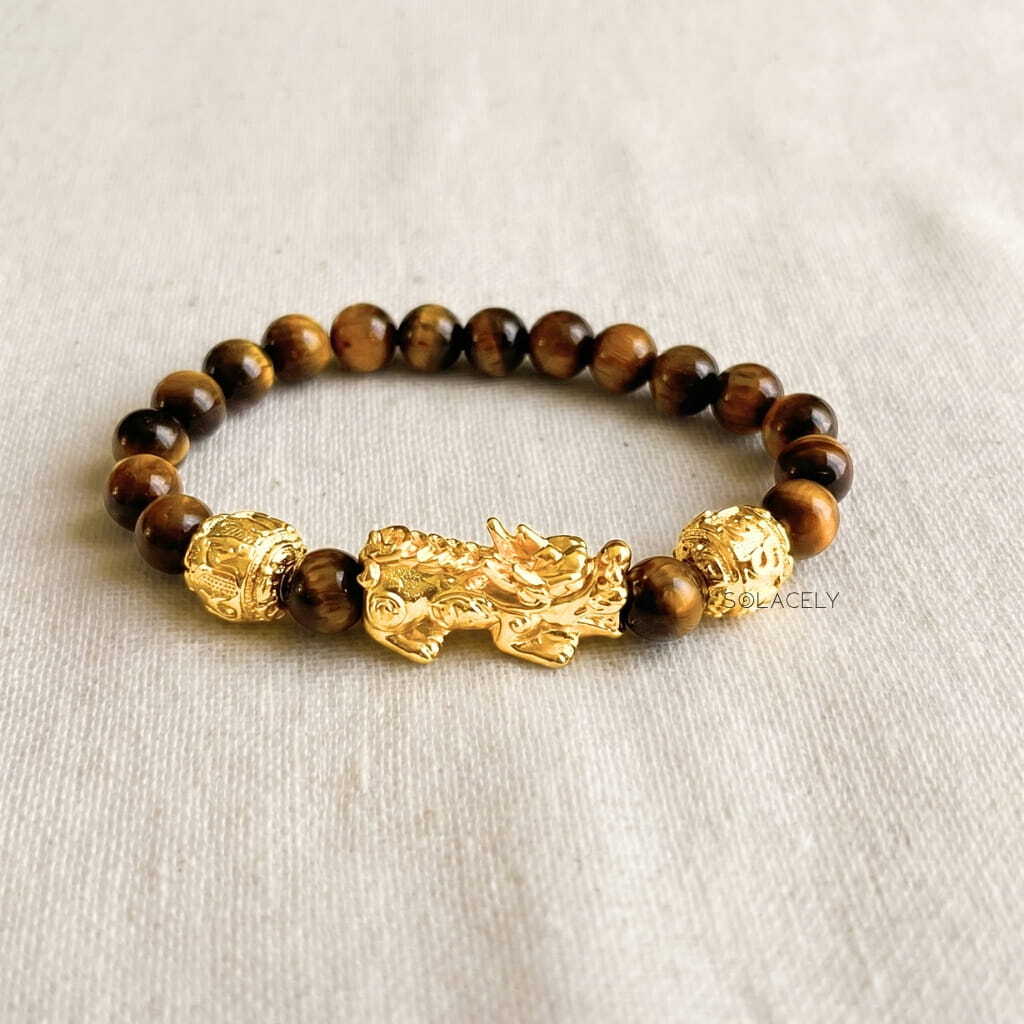 Tigers eye feng shui bracelet