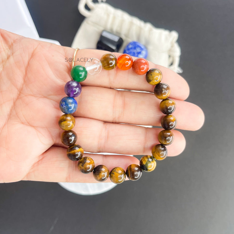 Tigers eye protection bracelet