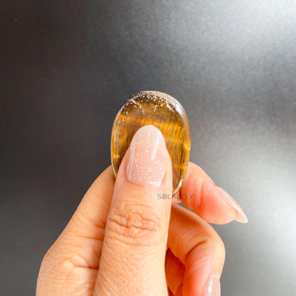 Tiger's Eye Worry Stone