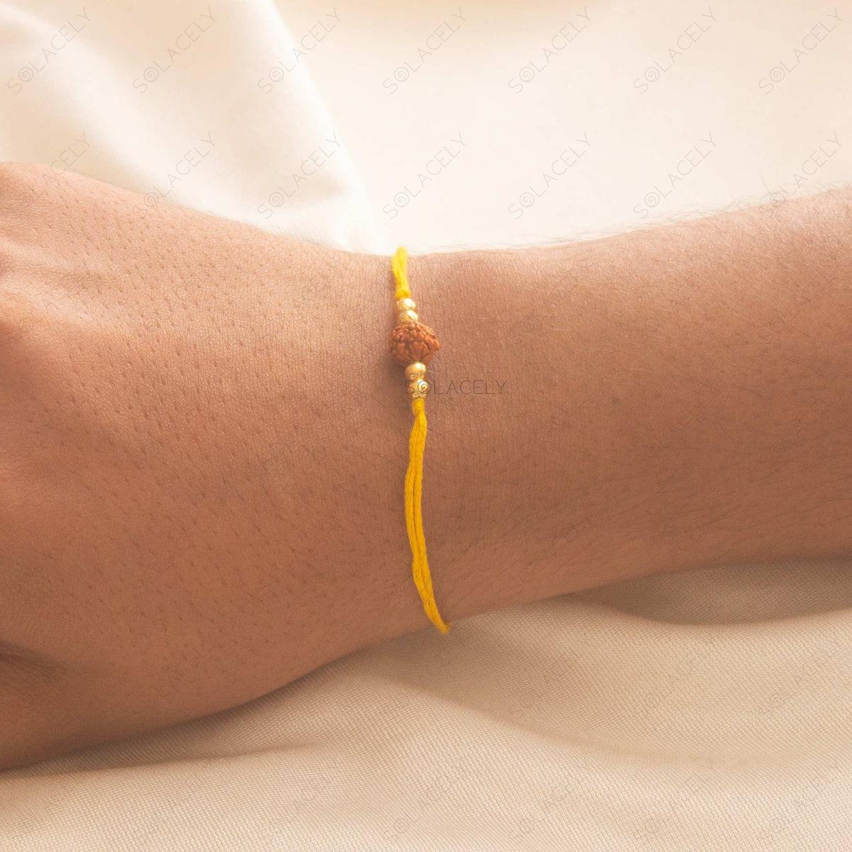traditional rudraksha rakhi