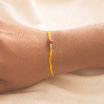 traditional rudraksha rakhi