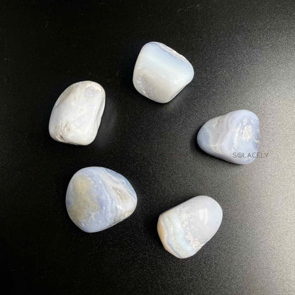 Tumble stones blue lace agate