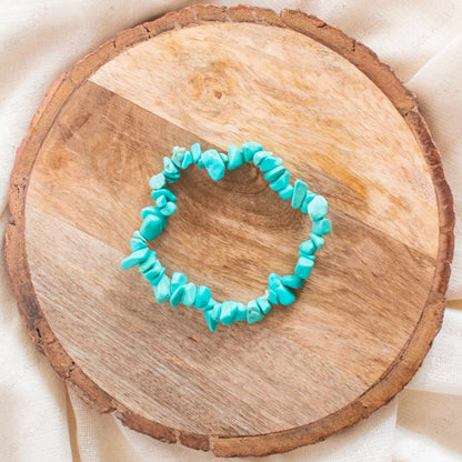 turquoise chip bracelet 04