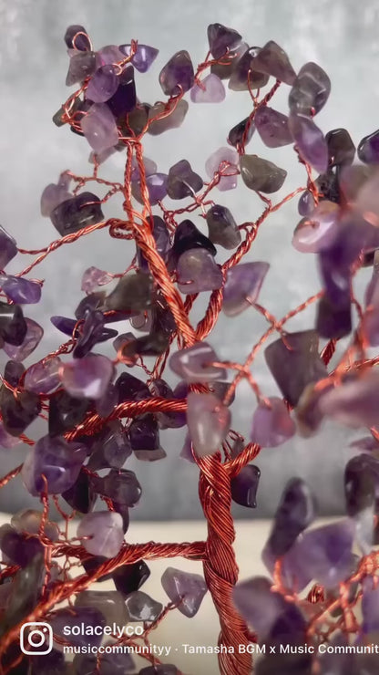 amethyst bonsai tree