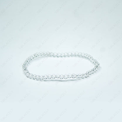 clear quartz bracelet which hand