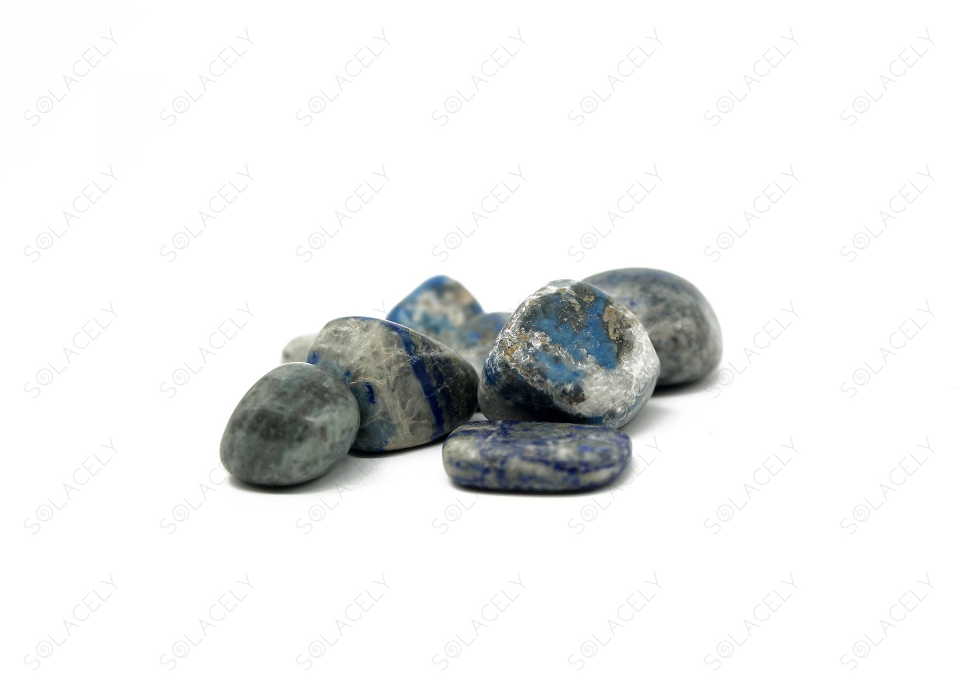 Natural lapis lazuli tumble