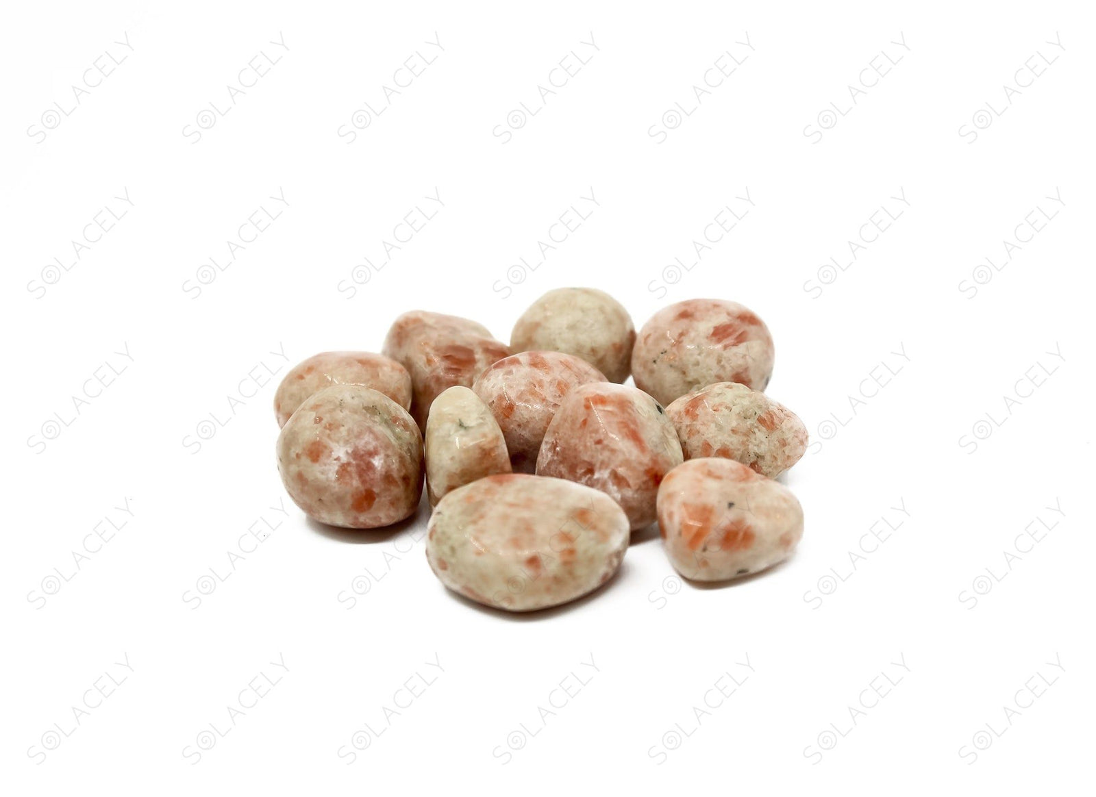 Sunstone polished healing stone