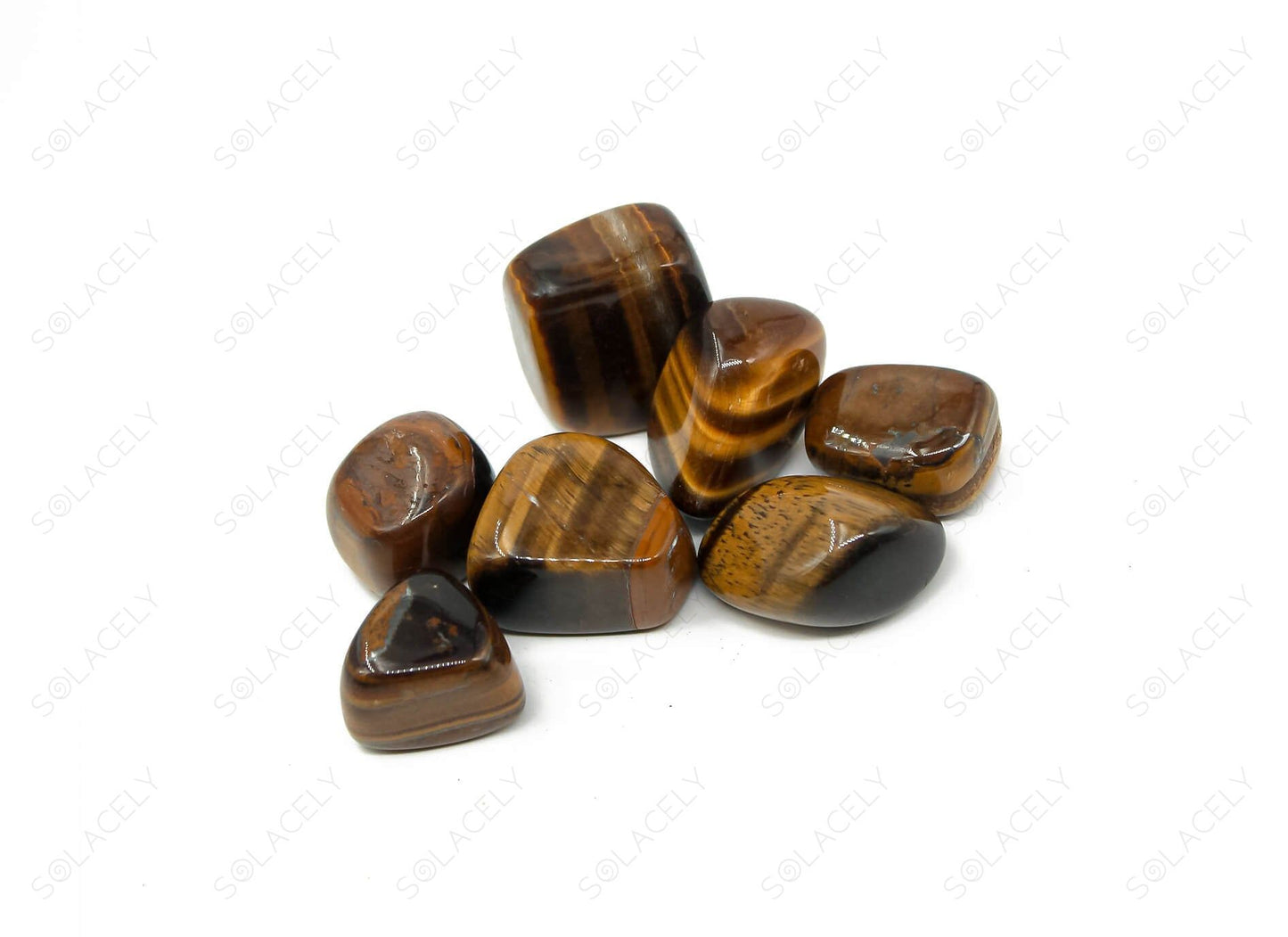 Tigers eye crystal tumble stone